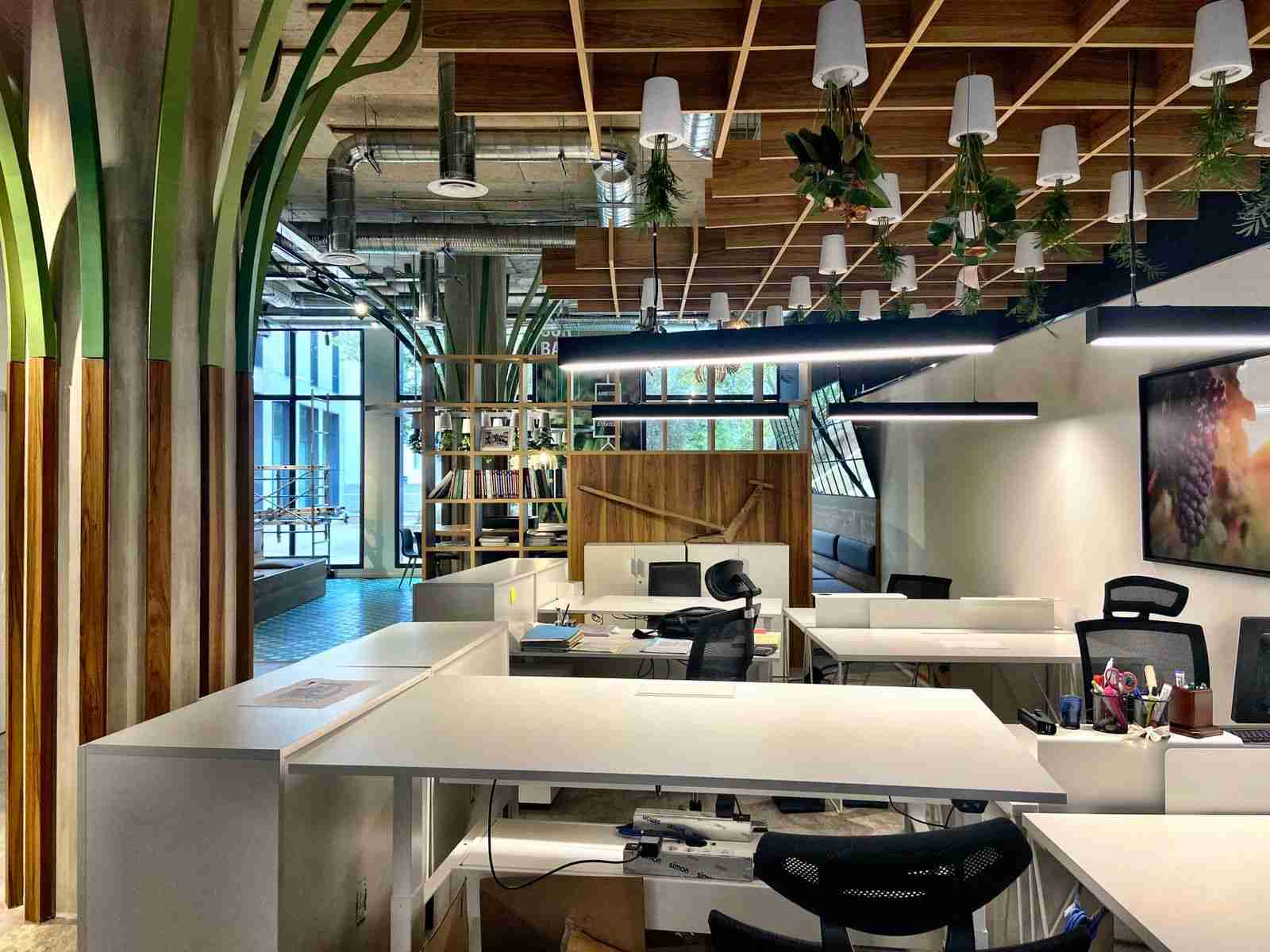 Aménagement de bureaux — projet Aurea Consulting